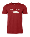 Atx Feather Tee Canvas Red