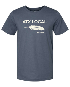 Atx Feather Tee Vintage Navy