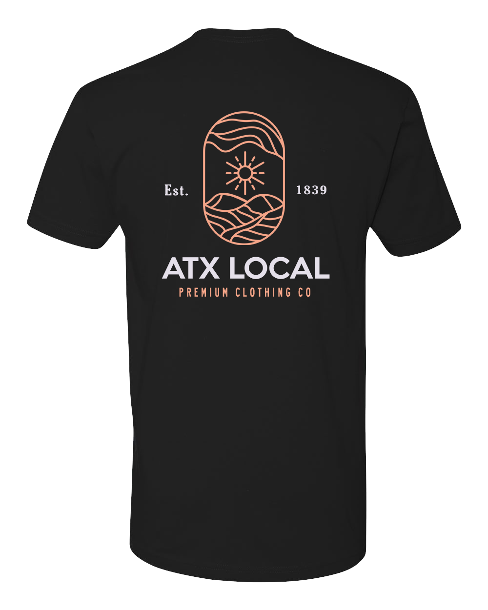 Local Hills Tee Black