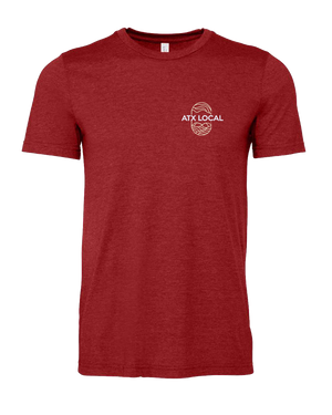 Local Hills Tee Canvas Red