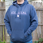 Atx Local Pullover Hoodie Slate Blue