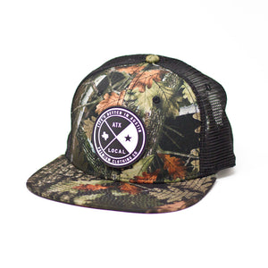 Camo PVC Patch Trucker