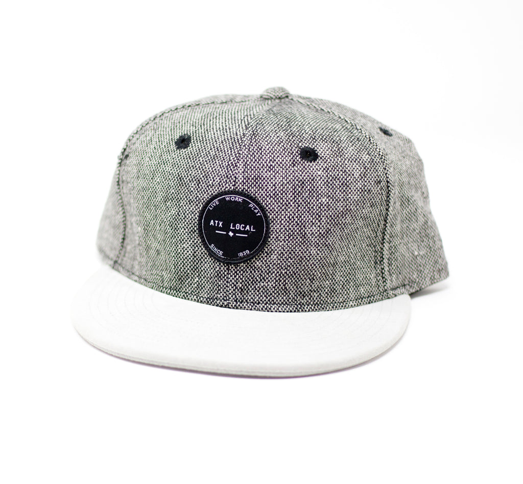 Denim Flatbill Snapback