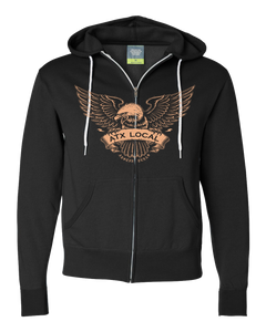 Eagle Zip Up Black