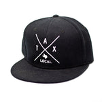 Hipster Snapback Black and White