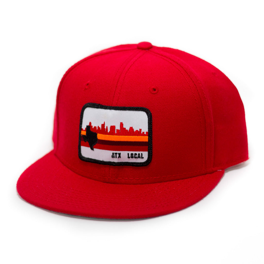 Skyline Snapback Red