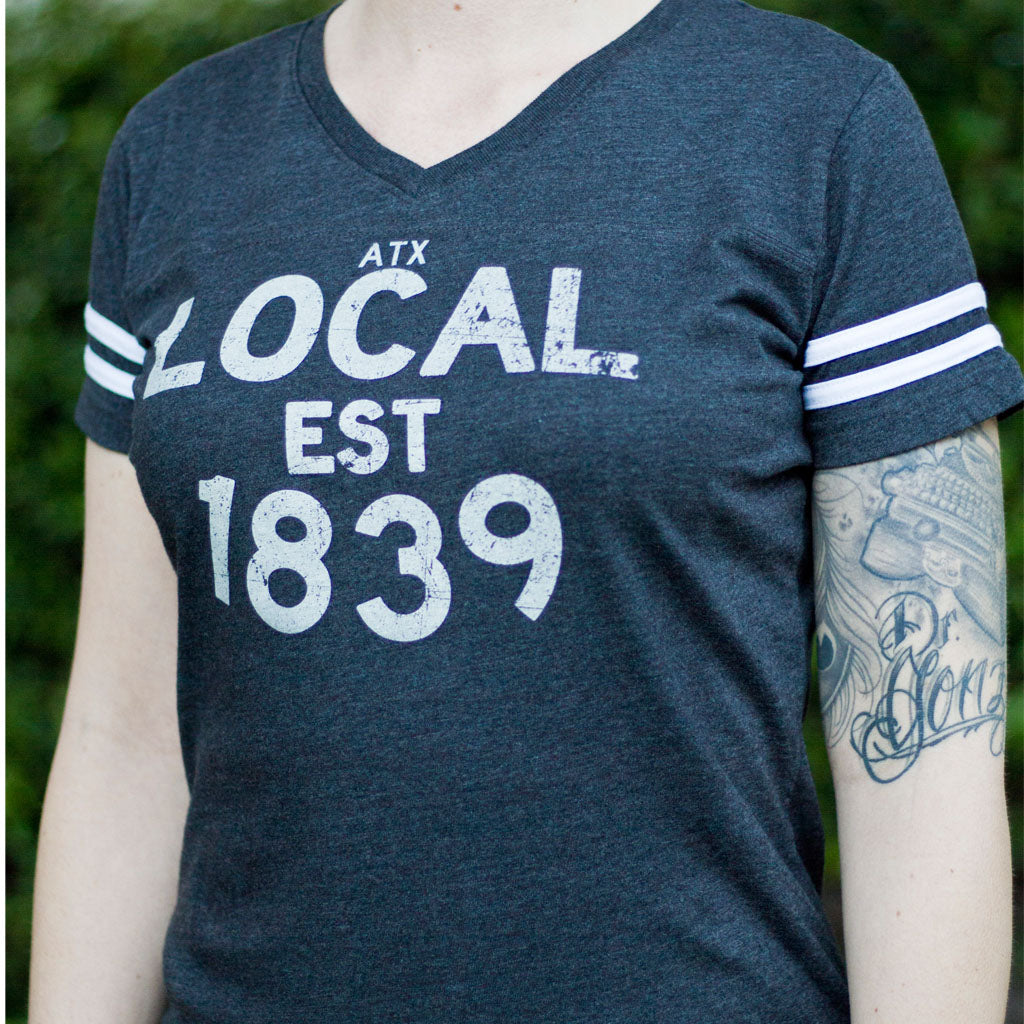 Women's Local 1839 Football V Neck