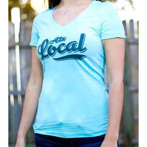 Women's Swoosh V Neck Tee